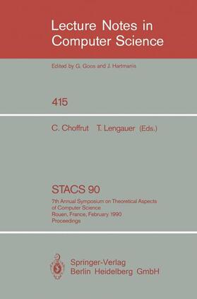 Lengauer / Choffrut |  STACS 90 | Buch |  Sack Fachmedien