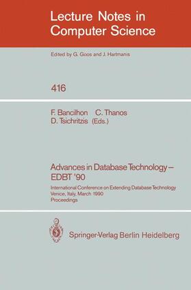 Bancilhon / Tsichritzis / Thanos |  Advances in Database Technology - EDBT '90 | Buch |  Sack Fachmedien