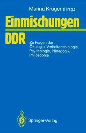 Jeschke / Schmidt / Krüger |  Einmischungen / DDR | Buch |  Sack Fachmedien