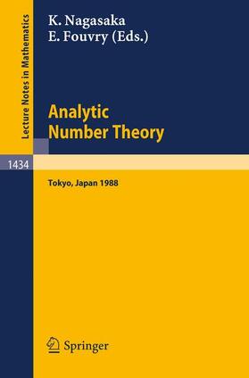 Fouvry / Nagasaka |  Analytic Number Theory | Buch |  Sack Fachmedien