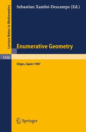 Xambo-Descamps |  Enumerative Geometry | Buch |  Sack Fachmedien