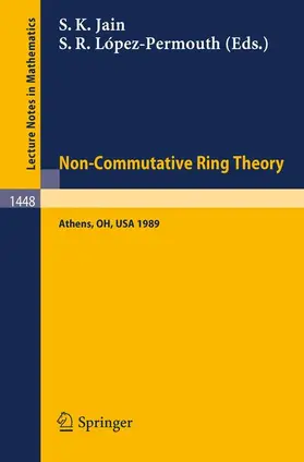 Lopez-Permouth / Jain |  Non-Commutative Ring Theory | Buch |  Sack Fachmedien