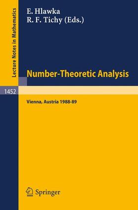Tichy / Hlawka |  Number-Theoretic Analysis | Buch |  Sack Fachmedien