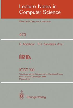 Kanellakis / Abiteboul |  ICDT '90 | Buch |  Sack Fachmedien