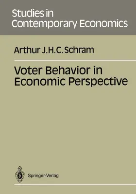 Schram |  Voter Behavior in Economics Perspective | Buch |  Sack Fachmedien