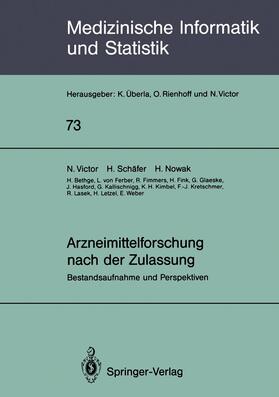 Victor / Kallischnigg / Schäfer |  Arzneimittelforschung nach der Zulassung | Buch |  Sack Fachmedien