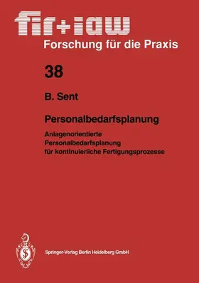 Sent |  Personalbedarfsplanung | Buch |  Sack Fachmedien