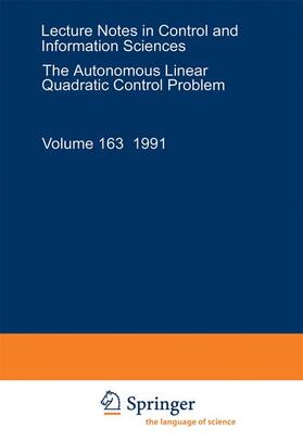 Mehrmann |  The Autonomous Linear Quadratic Control Problem | Buch |  Sack Fachmedien