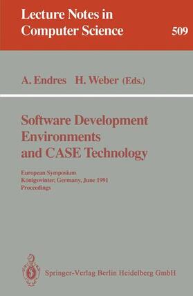 Weber / Endres |  Software Development Environments and Case Technology | Buch |  Sack Fachmedien