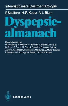 Scalfaro / Blum / Koelz |  Dyspepsiealmanach | Buch |  Sack Fachmedien