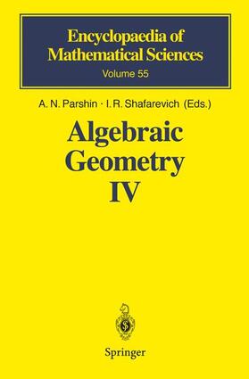 Parshin / Shafarevich |  Algebraic Geometry 4 | Buch |  Sack Fachmedien