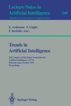 Ardizzone / Sorbello / Gaglio |  Trends in Artificial Intelligence | Buch |  Sack Fachmedien