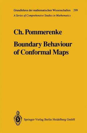 Pommerenke |  Boundary Behaviour of Conformal Maps | Buch |  Sack Fachmedien