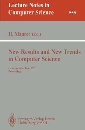 Maurer |  New Results and New Trends in Computer Science | Buch |  Sack Fachmedien