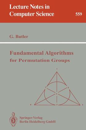Butler |  Fundamental Algorithms for Permutation Groups | Buch |  Sack Fachmedien