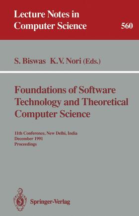 Nori / Biswas |  Foundations of Software Technology and Theoretical Computer Science | Buch |  Sack Fachmedien
