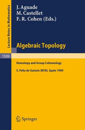 Aguade / Cohen / Castellet |  Algebraic Topology | Buch |  Sack Fachmedien
