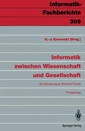 Kreowski |  Informatik zwischen Wissenschaft und Gesellschaft | Buch |  Sack Fachmedien