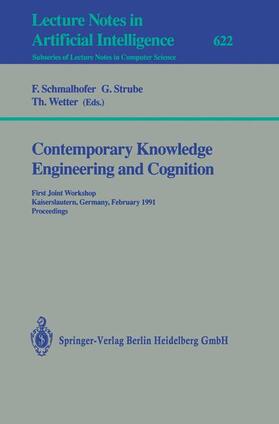 Schmalhofer / Wetter / Strube |  Contemporary Knowledge Engineering and Cognition | Buch |  Sack Fachmedien
