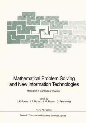 Ponte / Fernandes / Matos |  Mathematical Problem Solving and New Information Technologies | Buch |  Sack Fachmedien