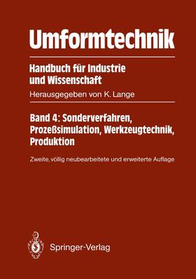 Lange |  Umformtechnik Handbuch für Industrie und Wissenschaft | Buch |  Sack Fachmedien