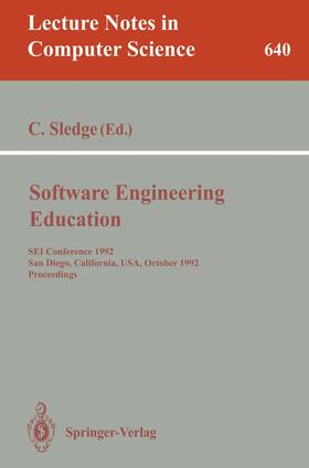 Sledge |  Software Engineering Education | Buch |  Sack Fachmedien
