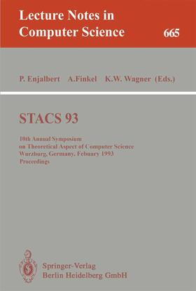 Enjalbert / Wagner / Finkel |  STACS 93 | Buch |  Sack Fachmedien