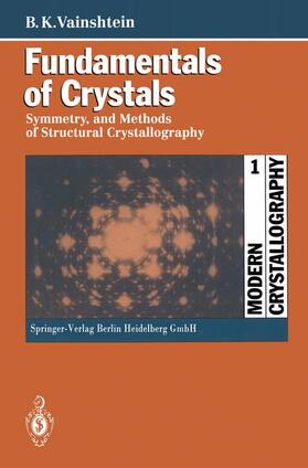 Vainshtein |  Fundamentals of Crystals | Buch |  Sack Fachmedien