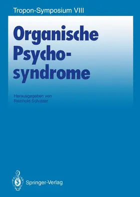 Schüttler | Organische Psychosyndrome | Buch | 978-3-540-56771-4 | sack.de