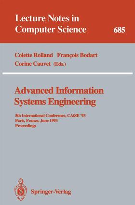 Rolland / Cauvet / Bodart |  Advanced Information Systems Engineering | Buch |  Sack Fachmedien