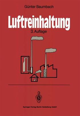 Baumbach |  Luftreinhaltung | Buch |  Sack Fachmedien
