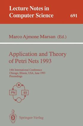 Ajmone Marsan |  Application and Theory of Petri Nets 1993 | Buch |  Sack Fachmedien