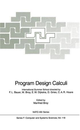 Broy |  Program Design Calculi | Buch |  Sack Fachmedien