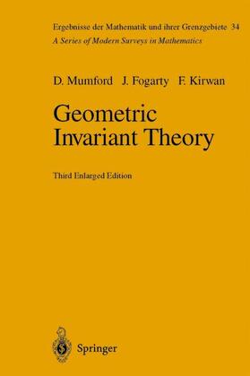 Mumford / Kirwan / Fogarty |  Geometric Invariant Theory | Buch |  Sack Fachmedien