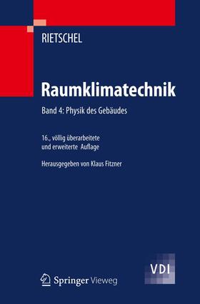 Fitzner | Raumklimatechnik | Buch | 978-3-540-57181-0 | sack.de