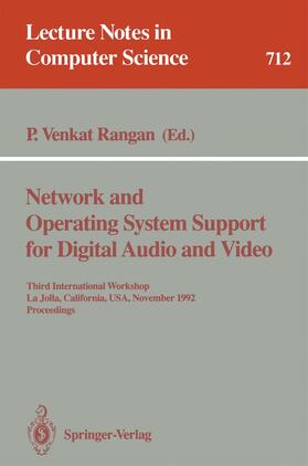 Rangan |  Network and Operating System Support for Digital Audio and Video | Buch |  Sack Fachmedien