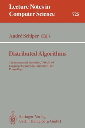 Schiper |  Distributed Algorithms | Buch |  Sack Fachmedien