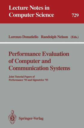 Nelson / Donatiello |  Performance Evaluation of Computer and Communication Systems | Buch |  Sack Fachmedien