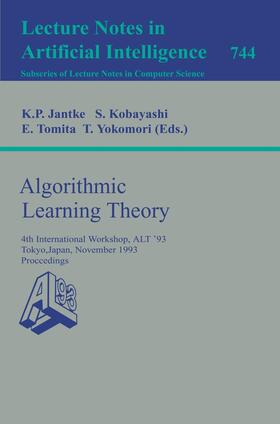 Jantke / Yokomori / Kobayashi |  Algorithmic Learning Theory | Buch |  Sack Fachmedien