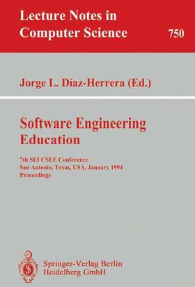 Diaz-Herrera |  Software Engineering Education | Buch |  Sack Fachmedien