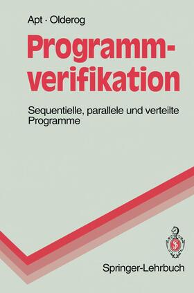 Olderog / Apt |  Programmverifikation | Buch |  Sack Fachmedien