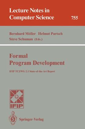 Möller / Schuman / Partsch |  Formal Program Development | Buch |  Sack Fachmedien