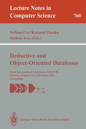 Ceri / Tsur / Tanaka |  Deductive and Object-Oriented Databases | Buch |  Sack Fachmedien