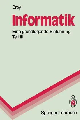 Broy |  Informatik. Eine grundlegende Einführung | Buch |  Sack Fachmedien