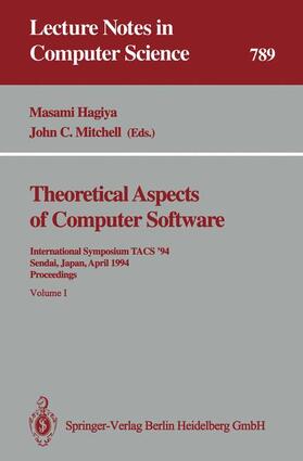 Mitchell / Hagiya |  Theoretical Aspects of Computer Software | Buch |  Sack Fachmedien