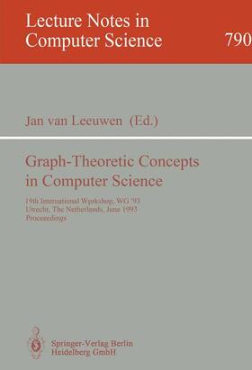 Leeuwen |  Graph-Theoretic Concepts in Computer Science | Buch |  Sack Fachmedien