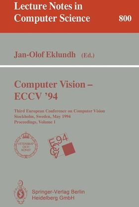 Eklundh |  Computer Vision - ECCV '94 | Buch |  Sack Fachmedien