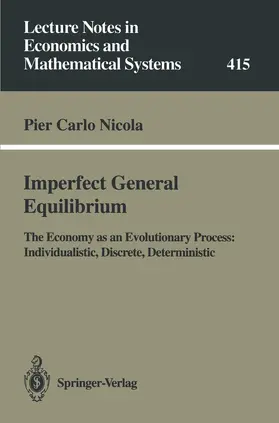 Nicola |  Imperfect General Equilibrium | Buch |  Sack Fachmedien