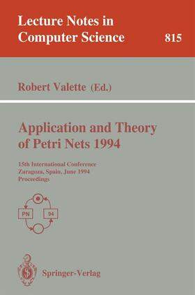 Valette |  Application and Theory of Petri Nets 1994 | Buch |  Sack Fachmedien