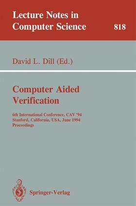 Dill |  Computer Aided Verification | Buch |  Sack Fachmedien